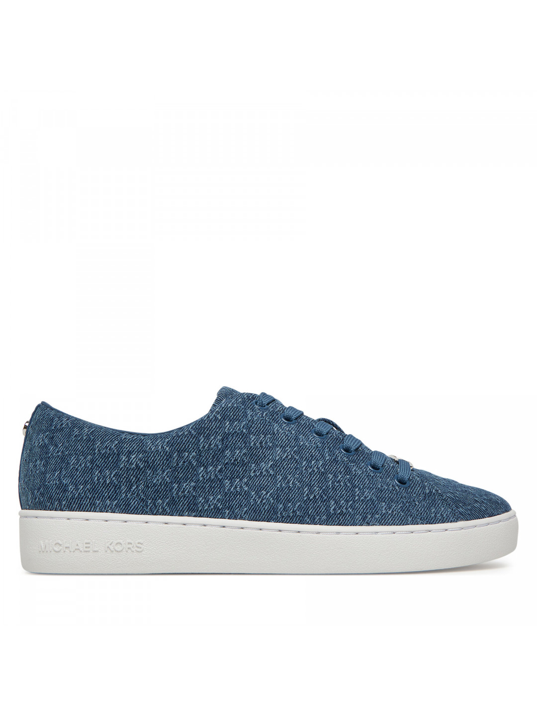 Sneakersy MICHAEL Michael Kors Keaton Lace Up 43S5KTFS1D Modrá